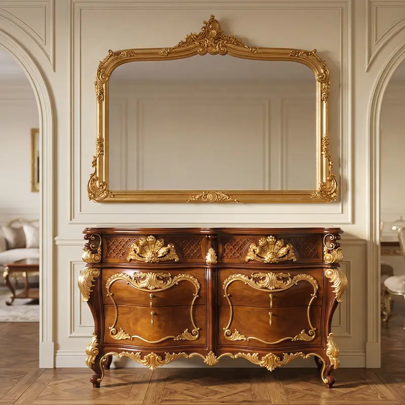 Classic Luxury Italian sideboard by Deluxe Arte