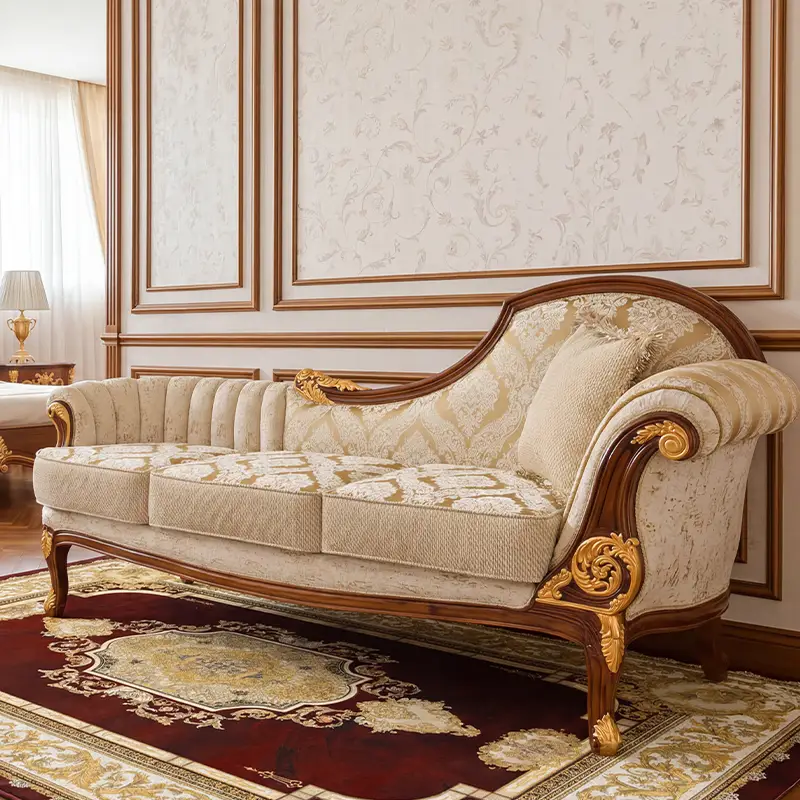 Luxury design Italian chaise longue
