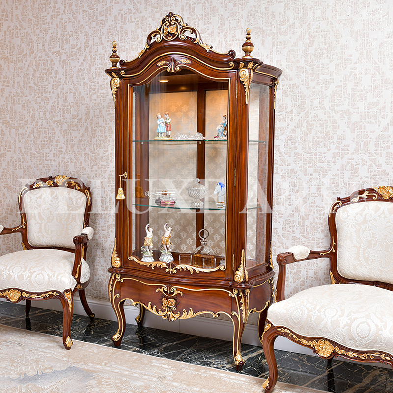 classic luxury wooden showcase