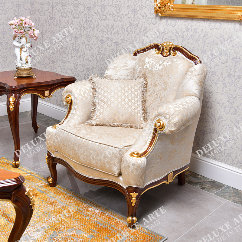 Classic Luxury Italian living room Armchair