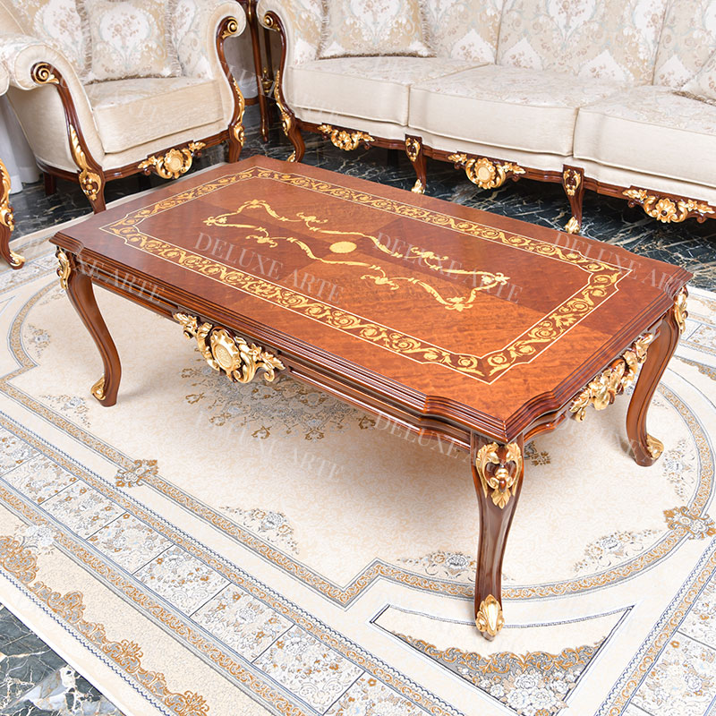 Italian classic traditional design coffee table