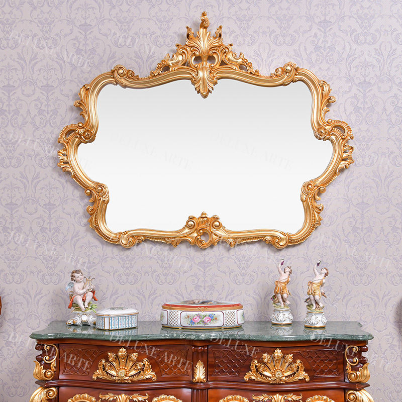 classic design wooden Mirror