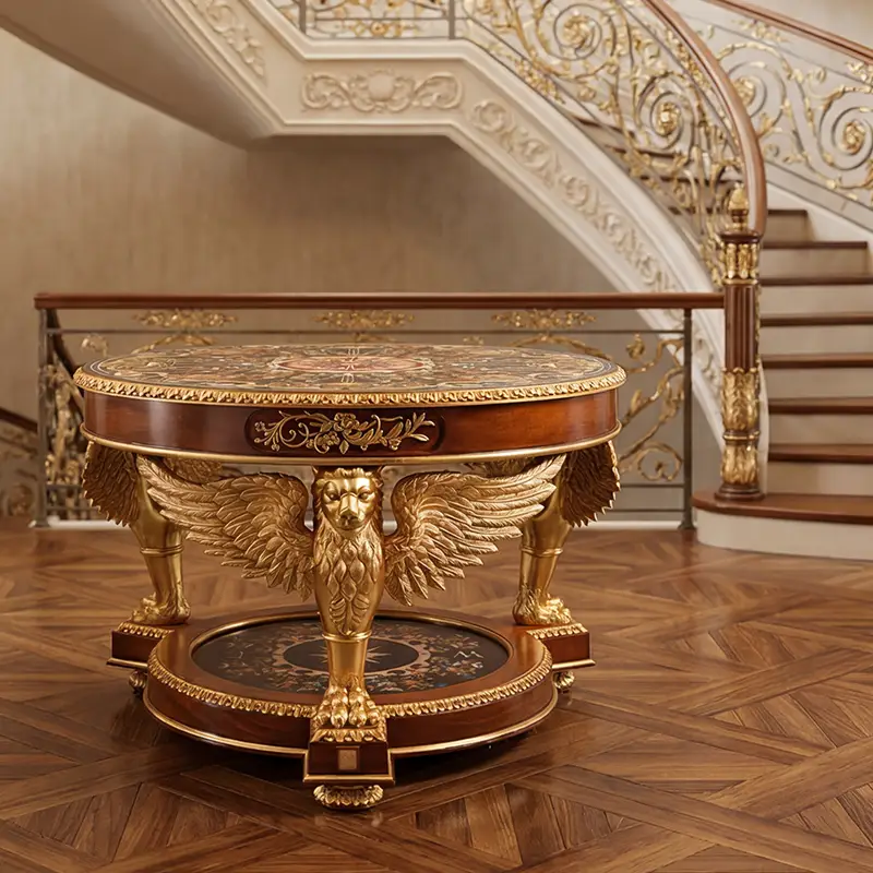Classic luxury design Italian foyer and entrance table