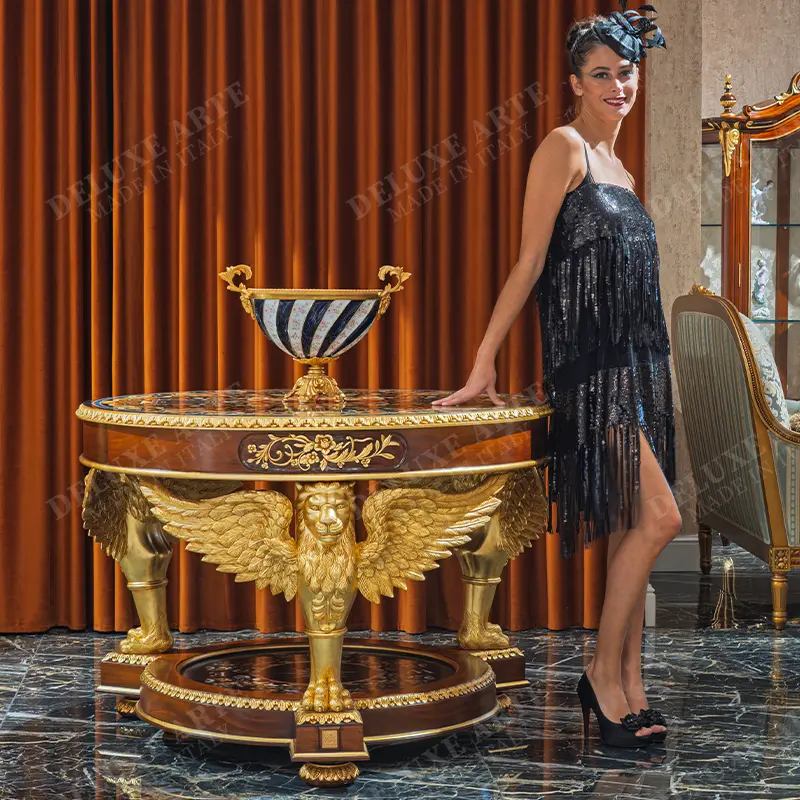 Italian classic design tables for foyers and entrance hallways