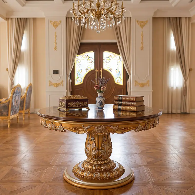 Classic luxury design Italian foyer and entrance table