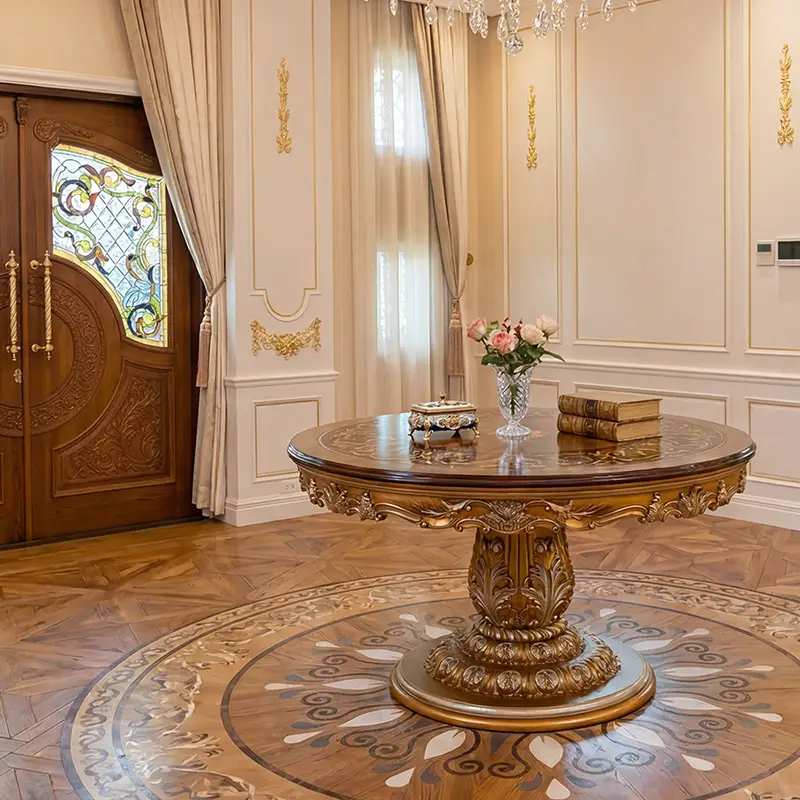 Classic luxury design Italian foyer and entrance table